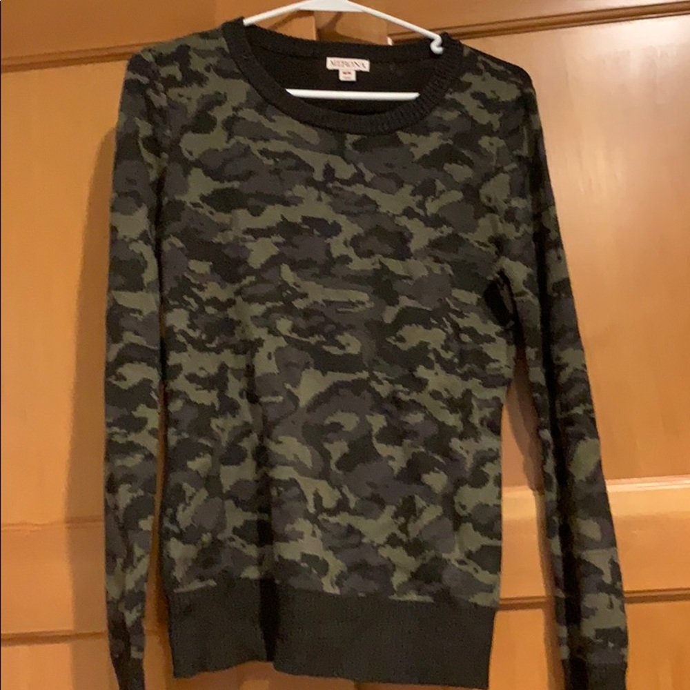 Merona Camo Sweater